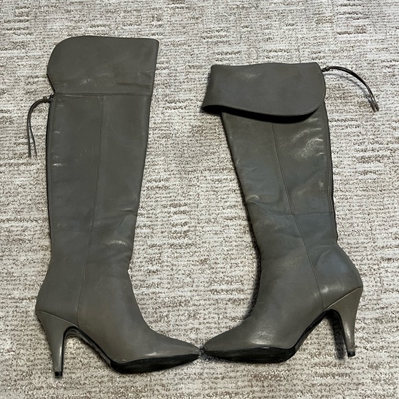 Tall Zara Leather Boots - Picture 1 of 7